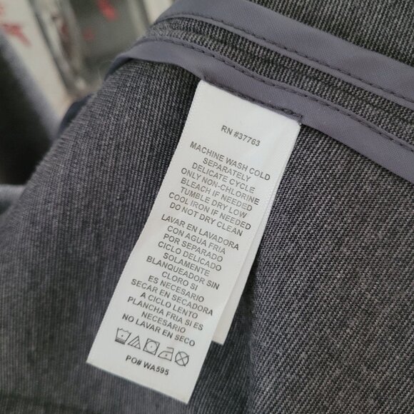 Laundry By Shelli Segal Gray Trimmed Blazer US 8 - Picture 8 of 8